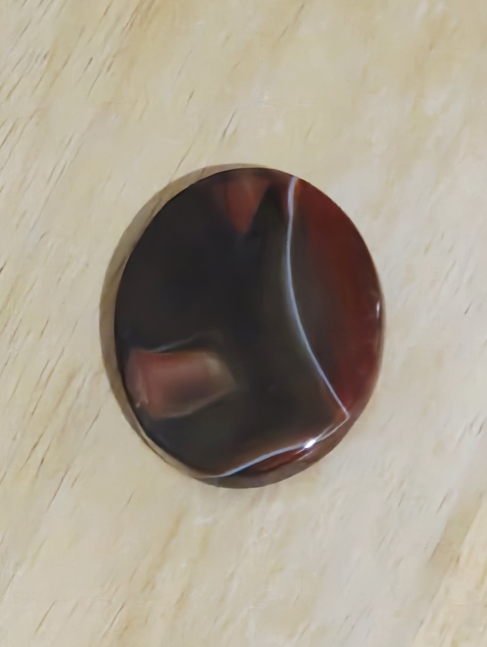 *4 for $20* Agate Worry Palm Stone